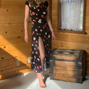 Reformation Floral print MIDI